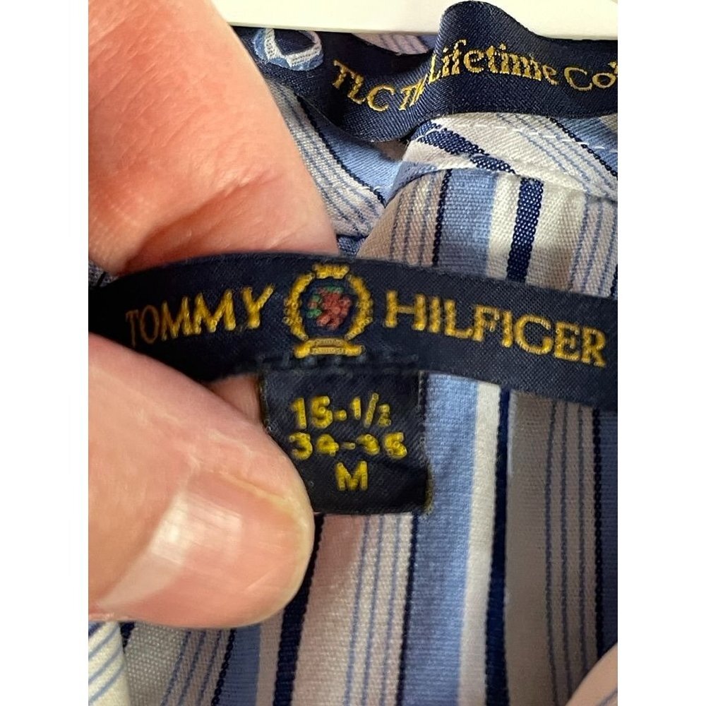 EUC Tommy Hilfiger TLC The Lifetime Collar Shirt - Picture 2 of 4